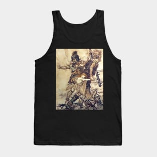 Fasolt Seizes Freya - Wagner's Ring Cycle - Arthur Rackham Tank Top